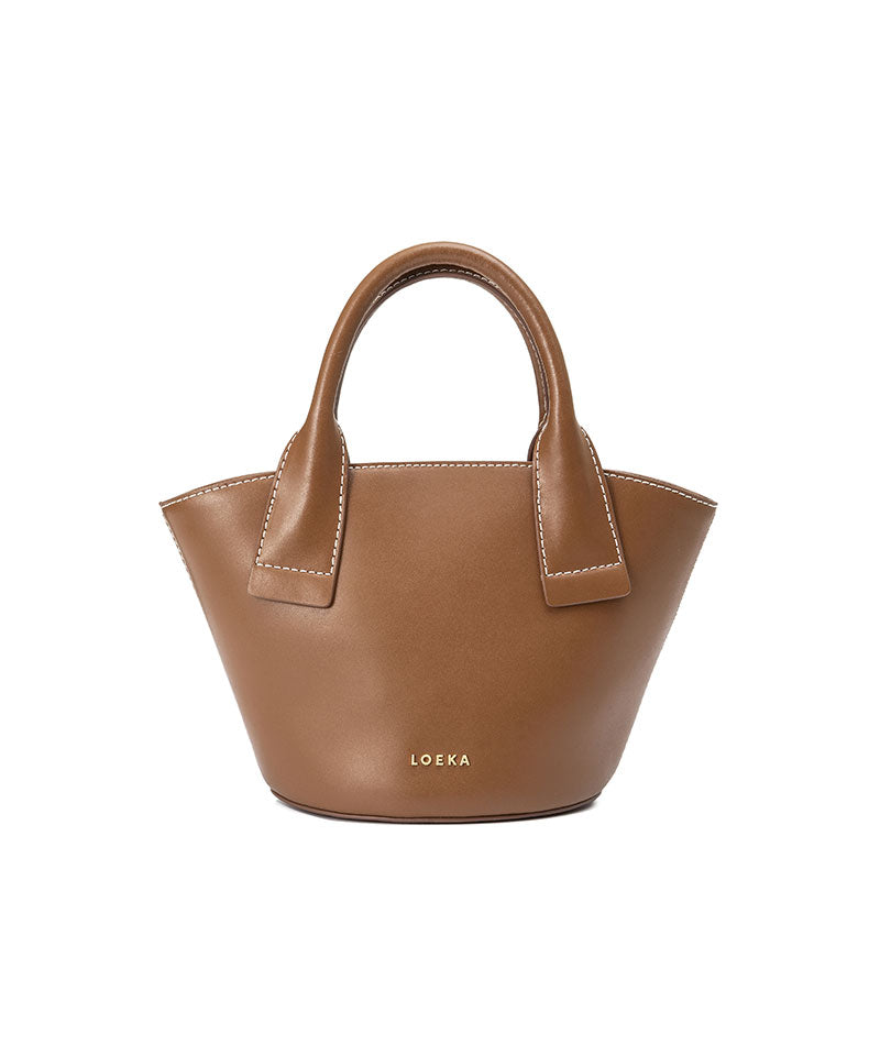 Marqueta S genuine leather 2-way tote bag