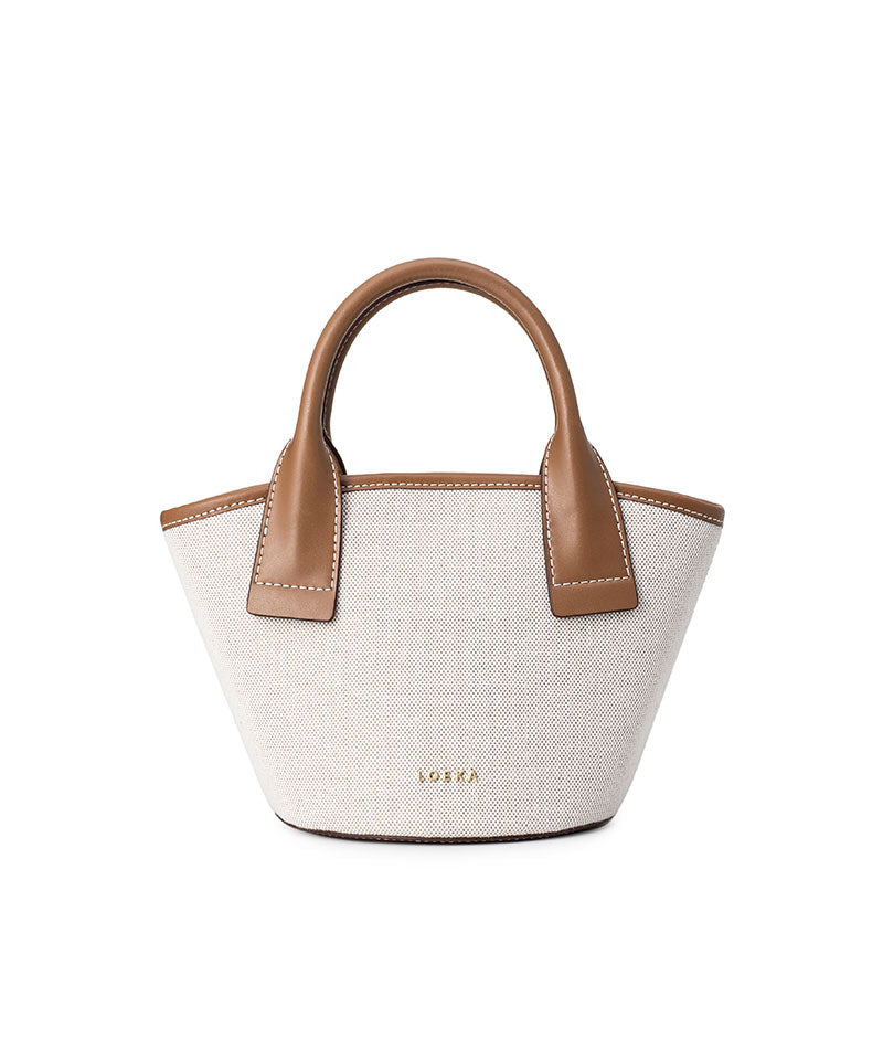 Marqueta S genuine leather 2-way tote bag