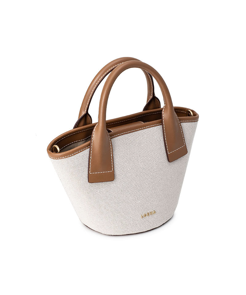 Marqueta S genuine leather 2-way tote bag
