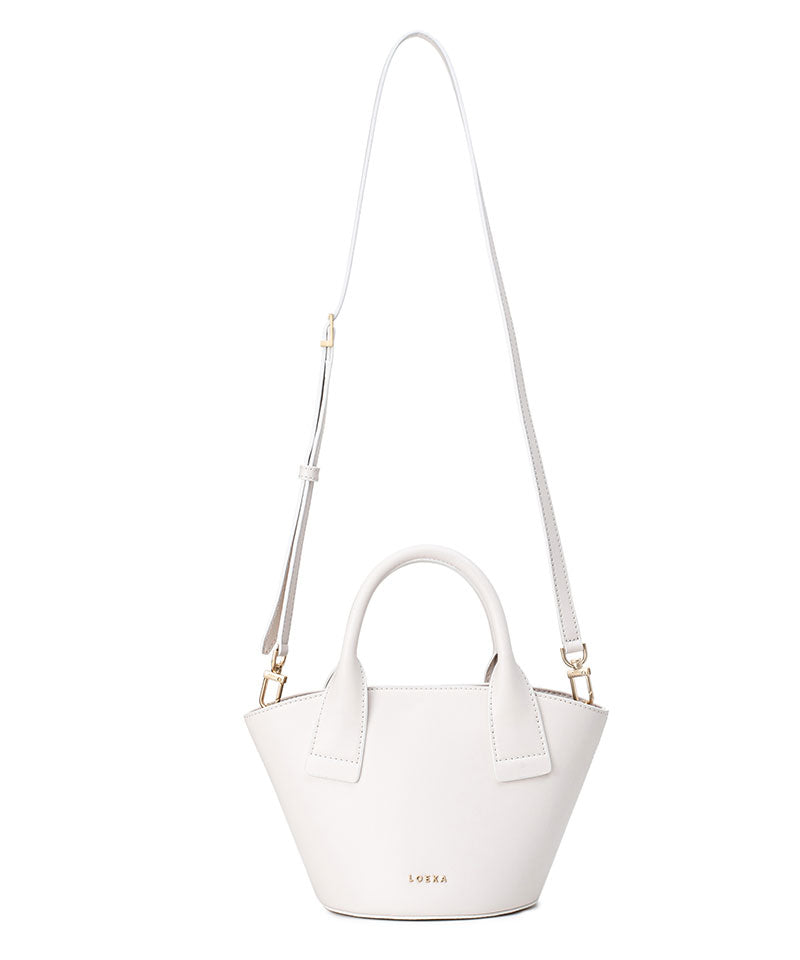 Marqueta S genuine leather 2-way tote bag