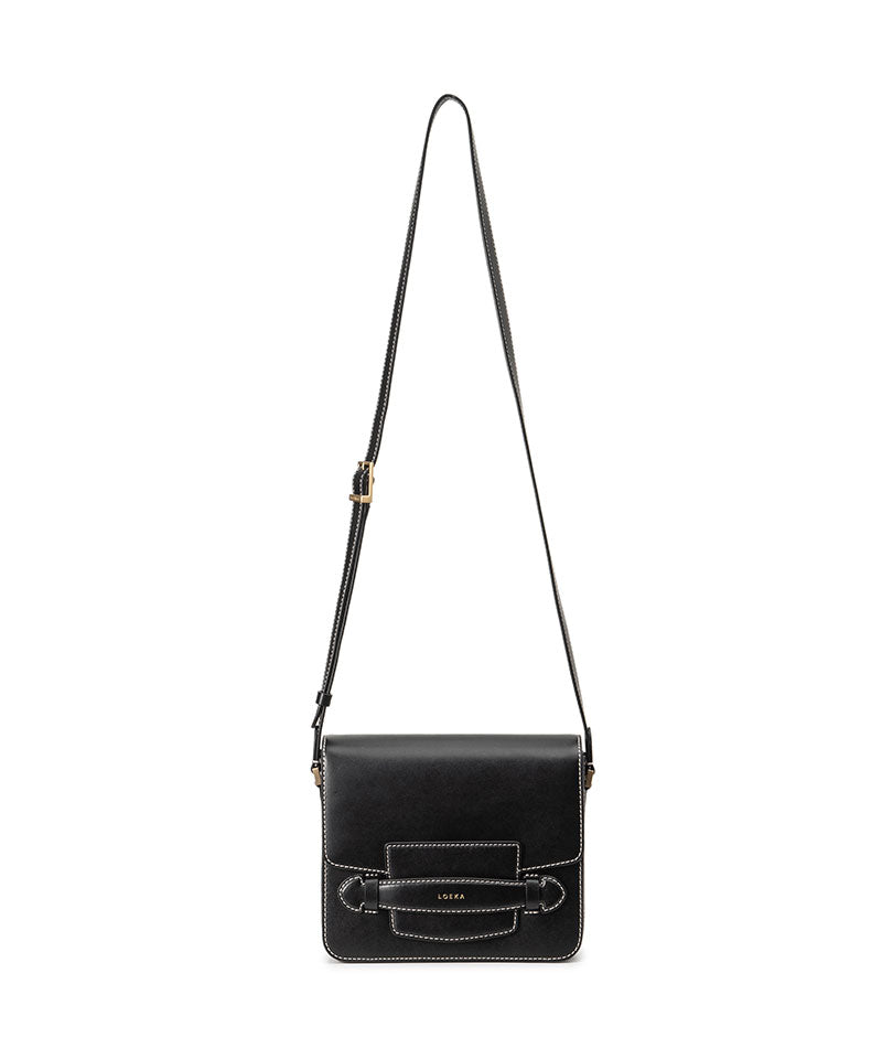 FAVE FLAP genuine leather cross bag
