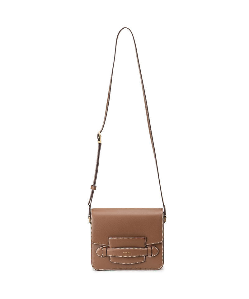 FAVE FLAP genuine leather cross bag