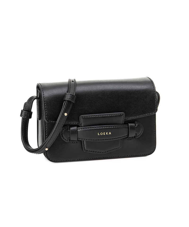 FAVE FLAP MINI genuine leather cross bag