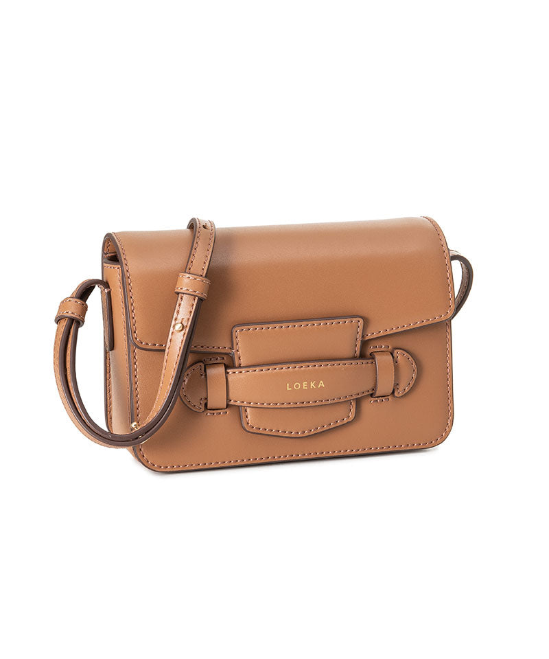 FAVE FLAP MINI genuine leather cross bag