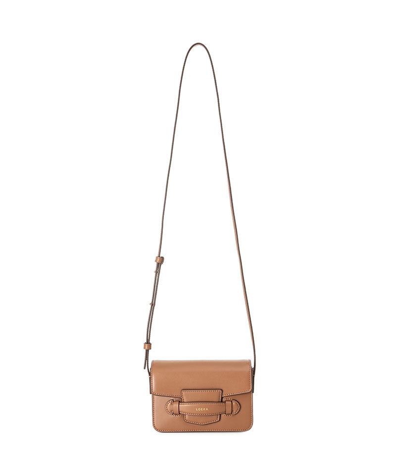 FAVE FLAP MINI genuine leather cross bag