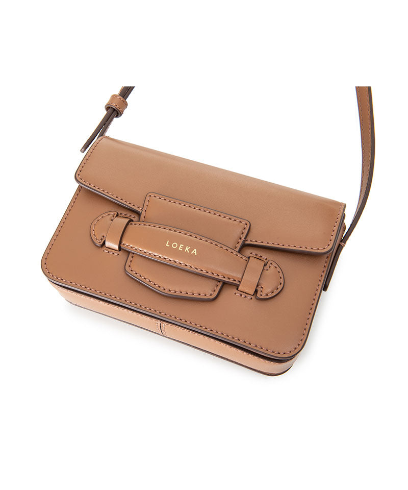 FAVE FLAP MINI genuine leather cross bag