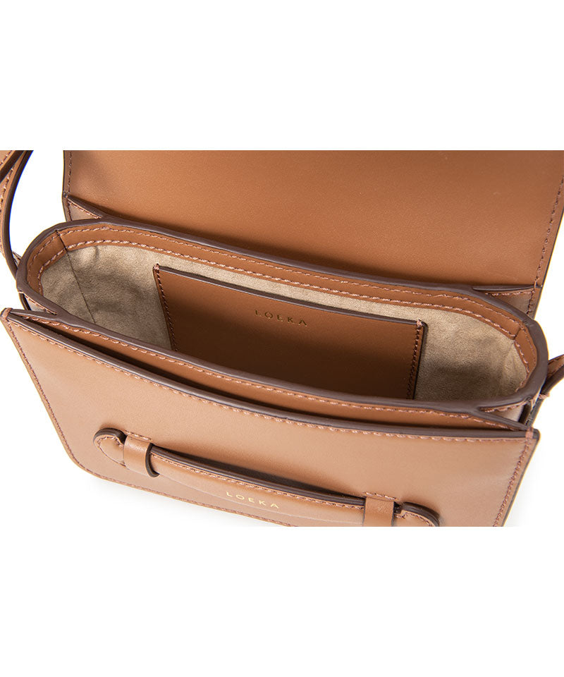FAVE FLAP MINI genuine leather cross bag