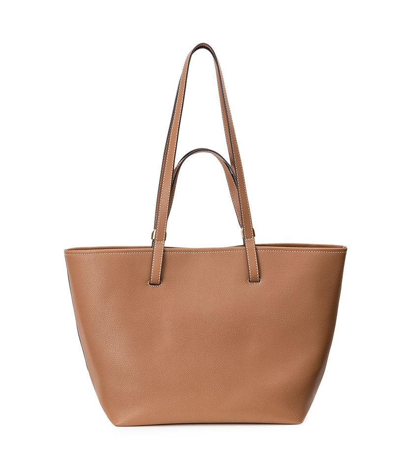 LIA genuine leather 2-way tote bag