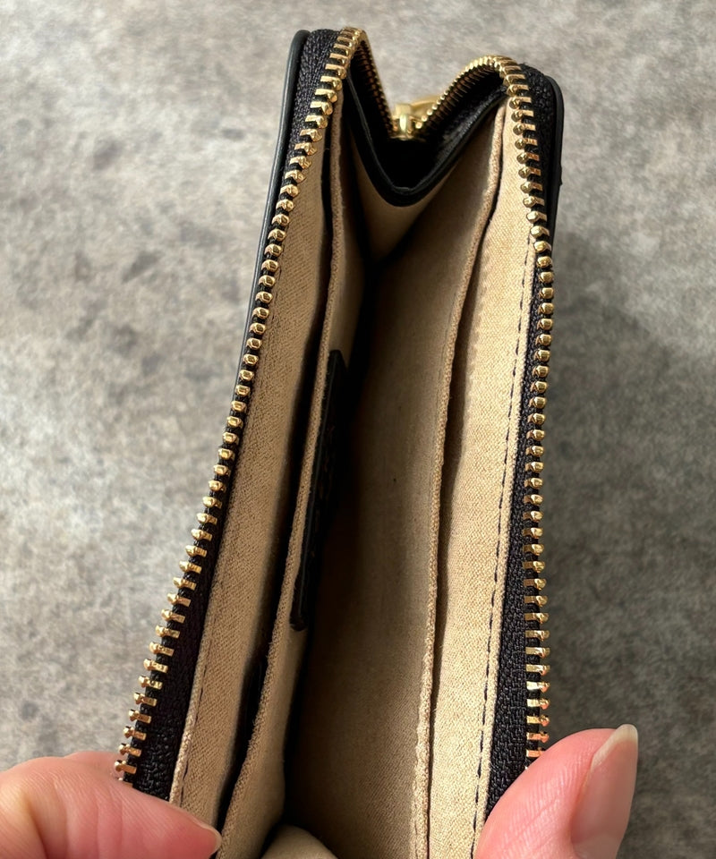 Genuine leather mini wallet, coin case, card case, mini wallet