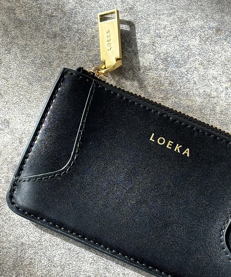 Genuine leather mini wallet, coin case, card case, mini wallet