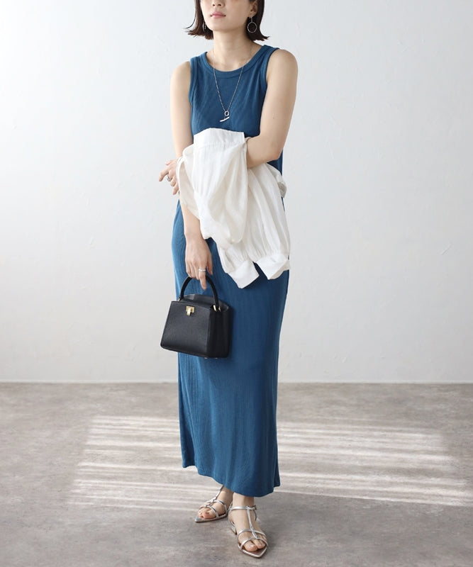 Genuine leather 2-way small shoulder bag with handle