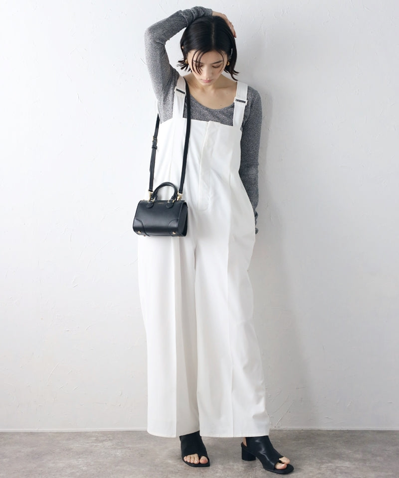 Genuine leather 2-way mini Boston shoulder bag